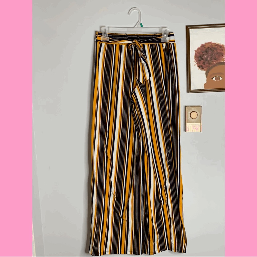 striped pants